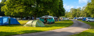 Busy campground