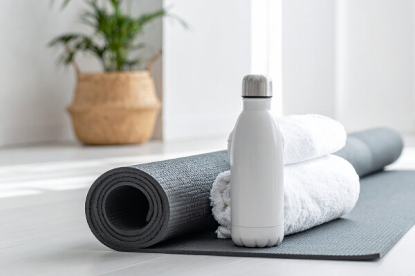 In-room yoga equipment