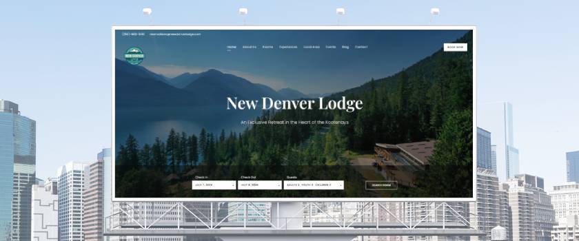 Featured Hotel Website Design