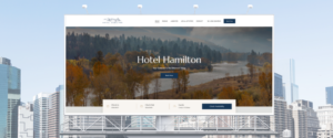 Hotel Hamilton Featured Website Design