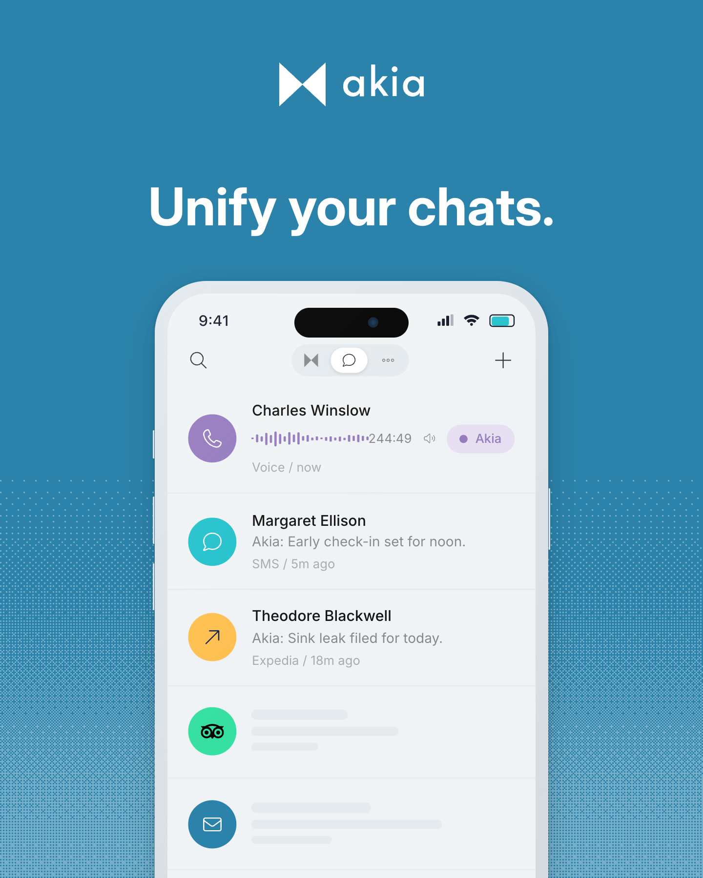 Akia is an AI agent built for hotels